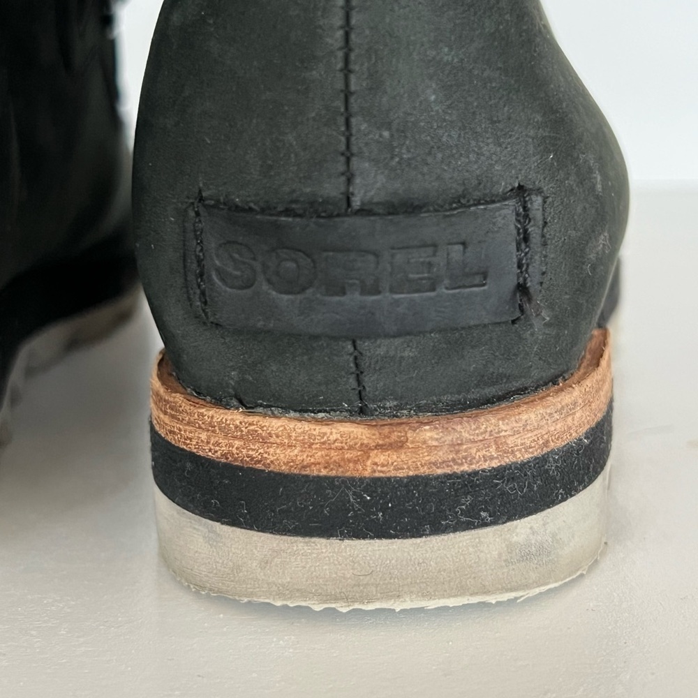 Sorel Women's Sneakchic Alpine Holiday Shearling Waterproof Boots, sz 8 - Picture 10 of 12
